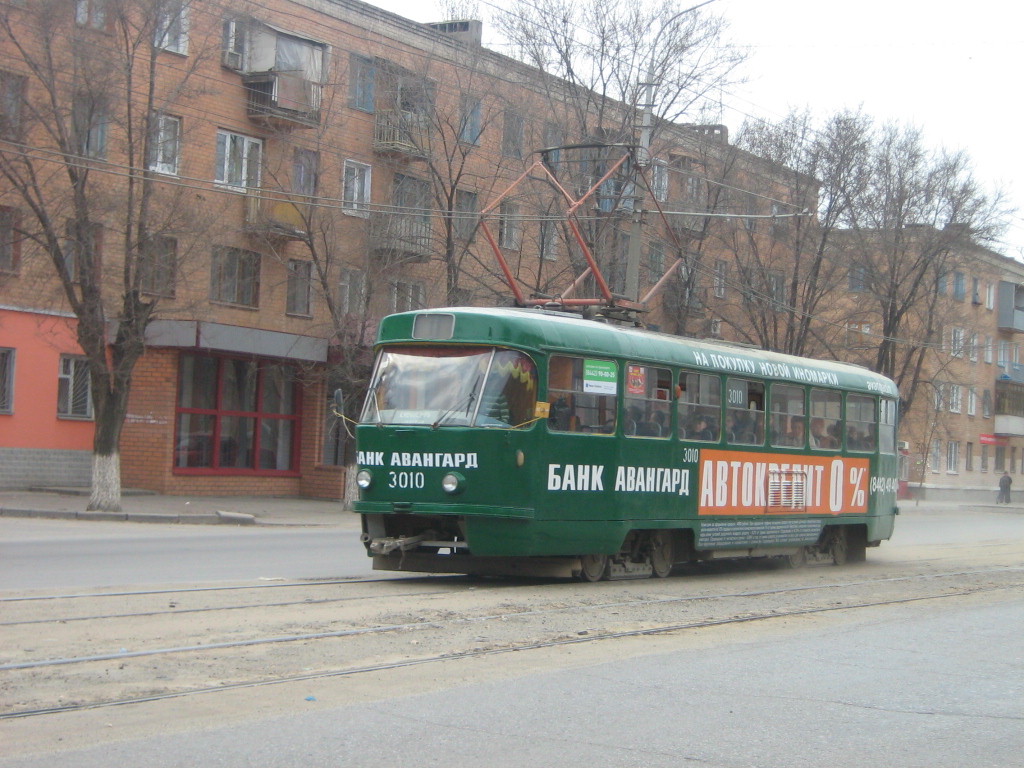 Volgograda, Tatra T3SU (2-door) № 3010