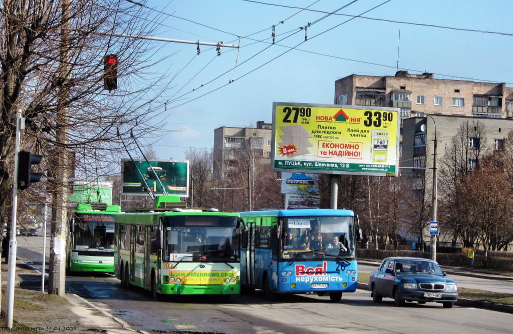 Луцк, Богдан E231 № 203 Луцк, Богдан E231 № 203