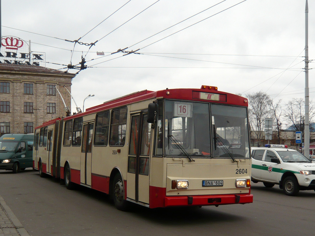 Вилнюс, Škoda 15Tr03/6 № 2604