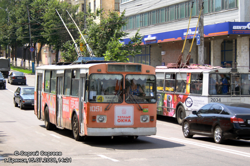 Брянск, ЗиУ-682Г [Г00] № 1051