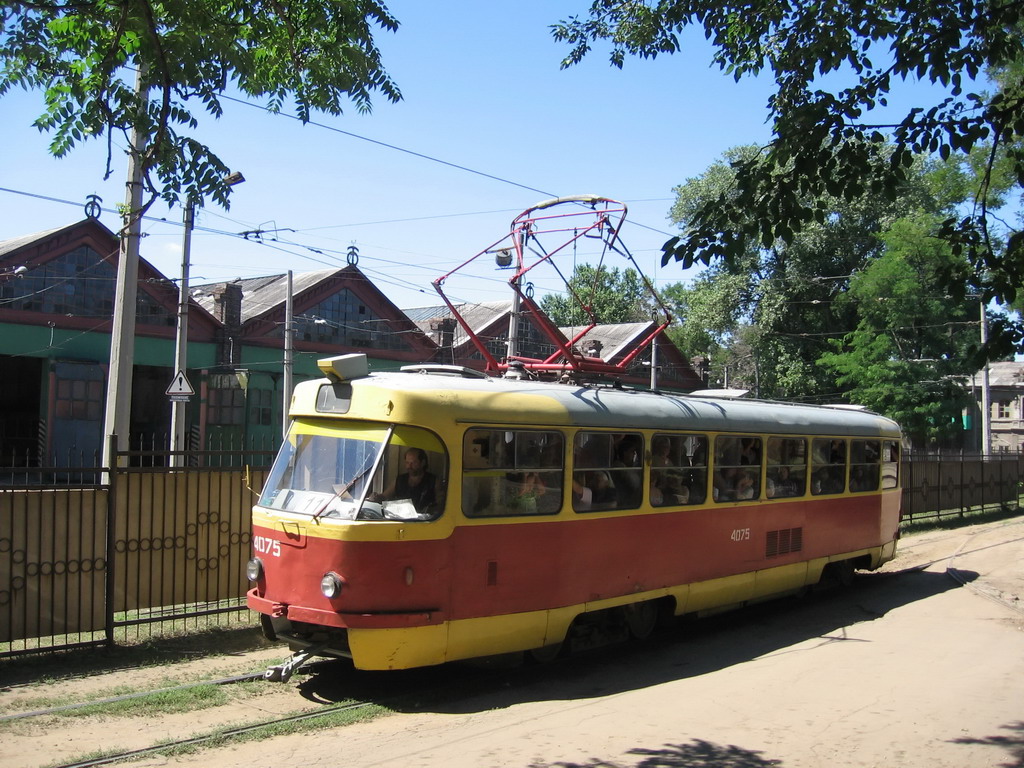 Odesa, Tatra T3SU № 4075