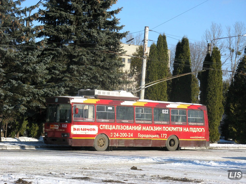Львов, ЛАЗ-52522 № 022