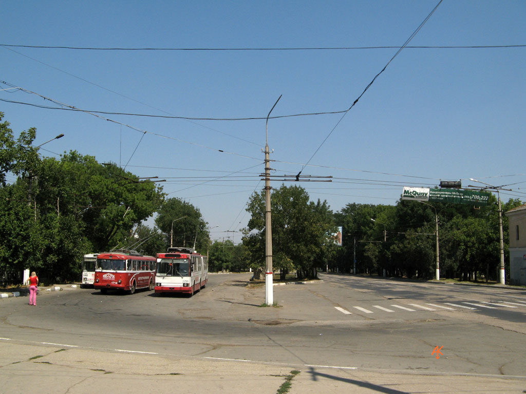 Крымский троллейбус — Конечные станции и разворотные кольца