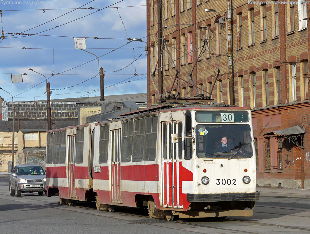 Санкт-Петербург, ЛВС-86К № 3002