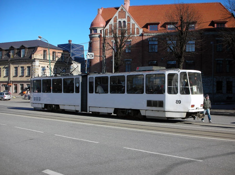 Таллин, Tatra KT4SU № 89