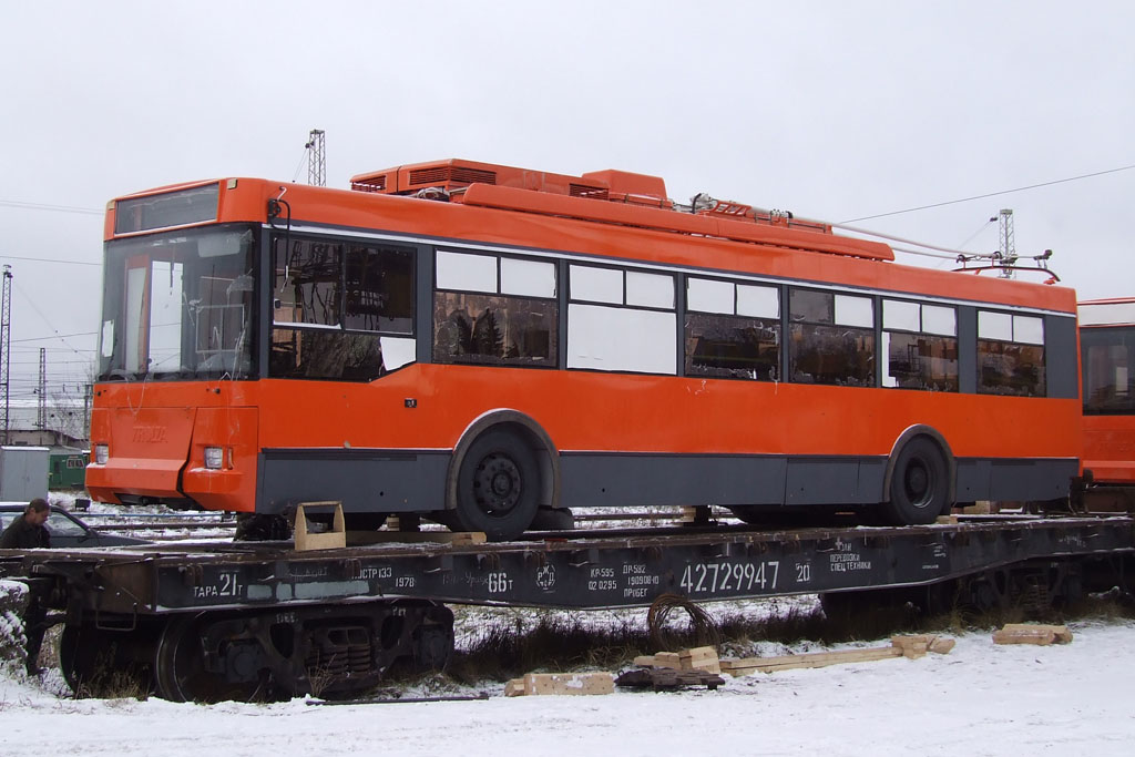 Tver — 20.11.2008 — arrival of trolleybuses of Trollza-5275.05 Optima