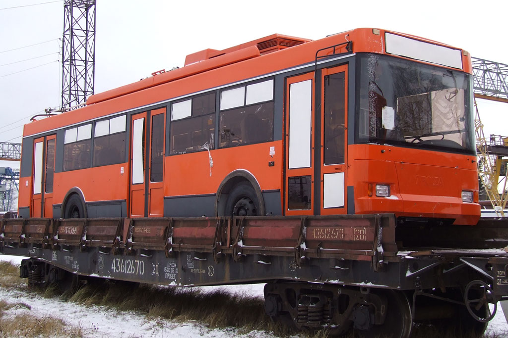 Tver — 20.11.2008 — arrival of trolleybuses of Trollza-5275.05 Optima