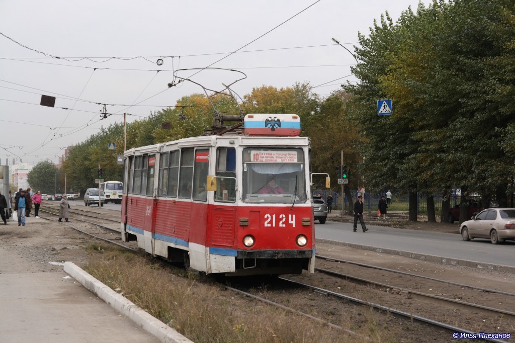 Новосибирск, 71-605 (КТМ-5М3) № 2124