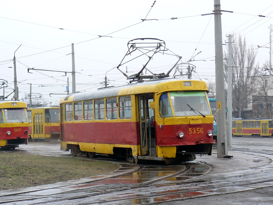Киев, Tatra T3SU (двухдверная) № 5356