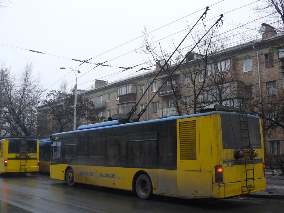 Киев, ЛАЗ E183D1 № 2918