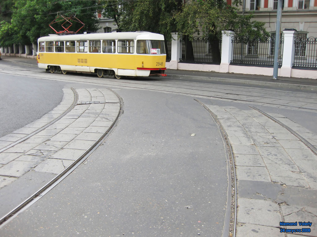 Москва, Tatra T3SU № 2948; Москва — Закрытые трамвайные линии