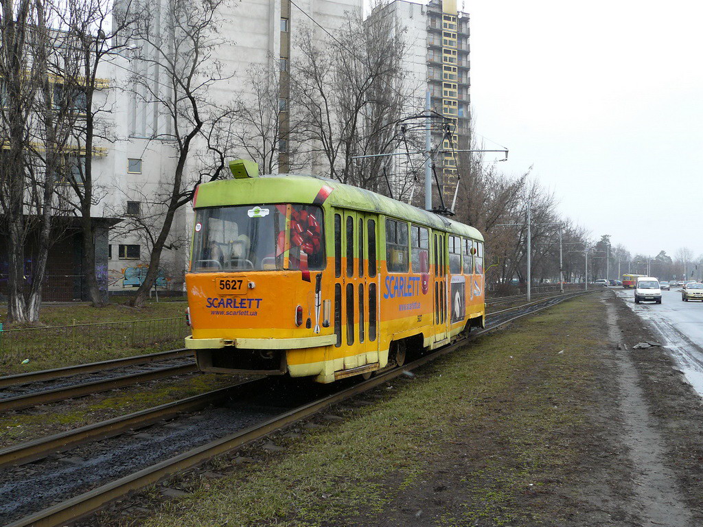 Киев, Tatra T3SU № 5627