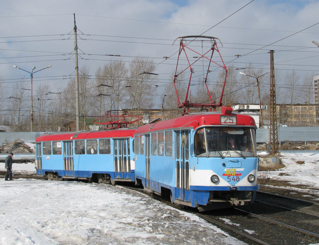 Екатеринбург, Tatra T3SU № 548