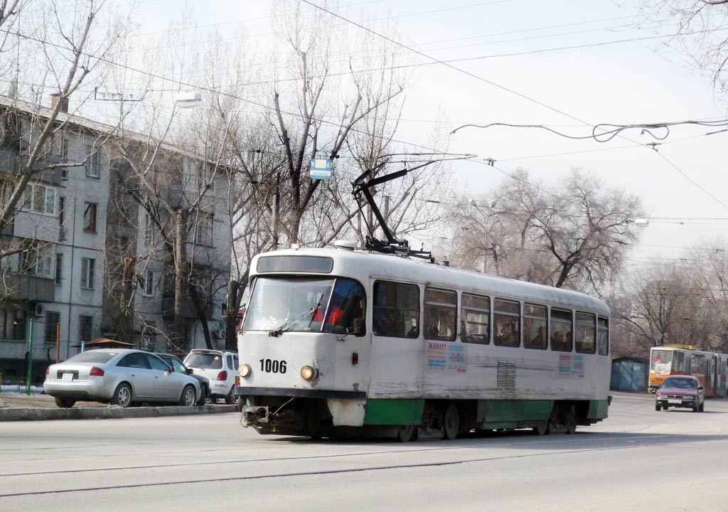 Алматы, Tatra T3DC1 № 1006