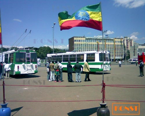 Аддис-Абеба, ЗиУ-682Г-016 (012) П № (8928); Аддис-Абеба, ЗиУ-682Г-016 (012) П № (8927); Аддис-Абеба — Русские троллейбусы ЗиУ-682Г-016 (012) П в Аддис-Абебе