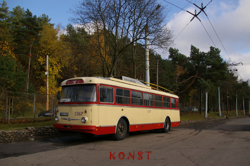 Вильнюс, Škoda 9TrH29 № 1387
