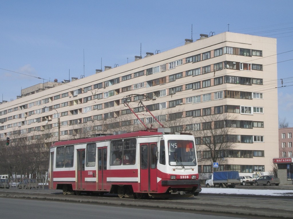 Saint-Petersburg, 71-134A (LM-99AV) № 1316 Saint-Petersburg, 71-134A (LM-99AV) № 1316