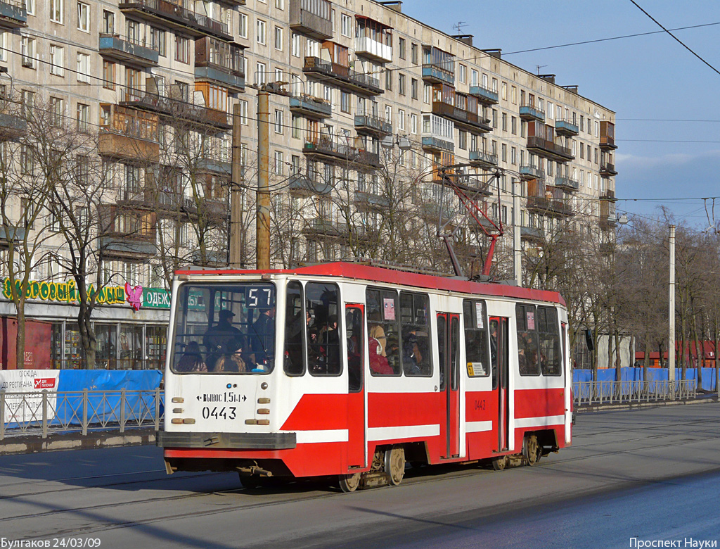 Санкт-Петербург, 71-134К (ЛМ-99К) № 0443