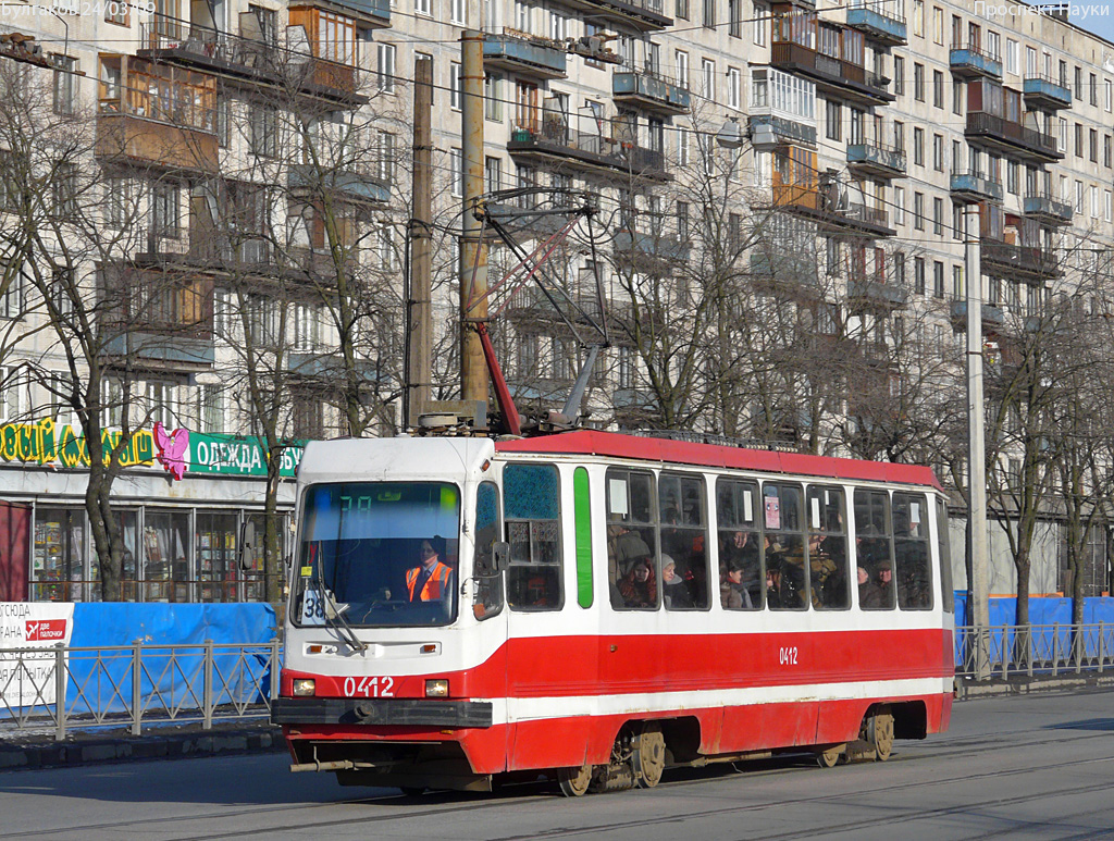 Санкт-Петербург, 71-134К (ЛМ-99К) № 0412