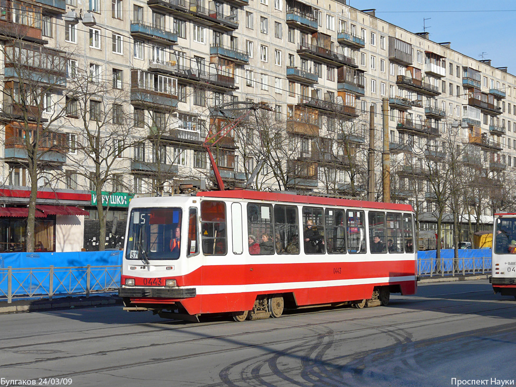 Санкт-Петербург, 71-134К (ЛМ-99К) № 0443