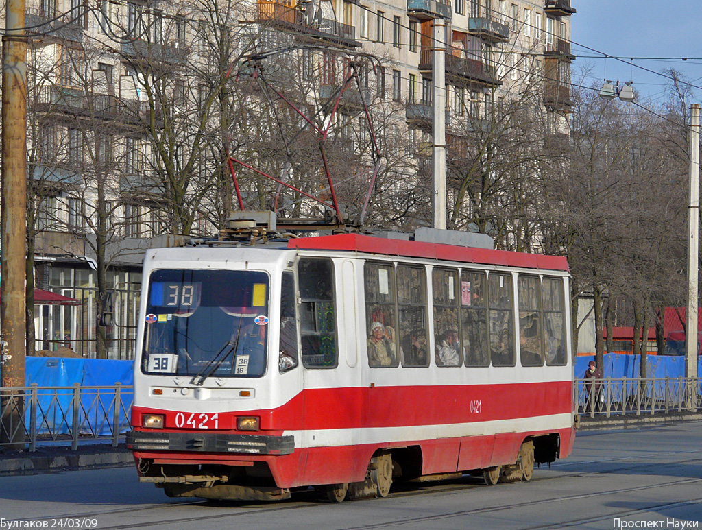 Санкт-Петербург, 71-134К (ЛМ-99К) № 0421