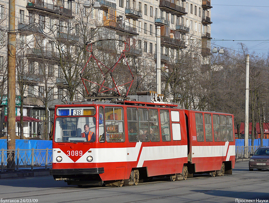 Санкт-Петербург, ЛВС-86К № 3089 Санкт-Петербург, ЛВС-86К № 3089