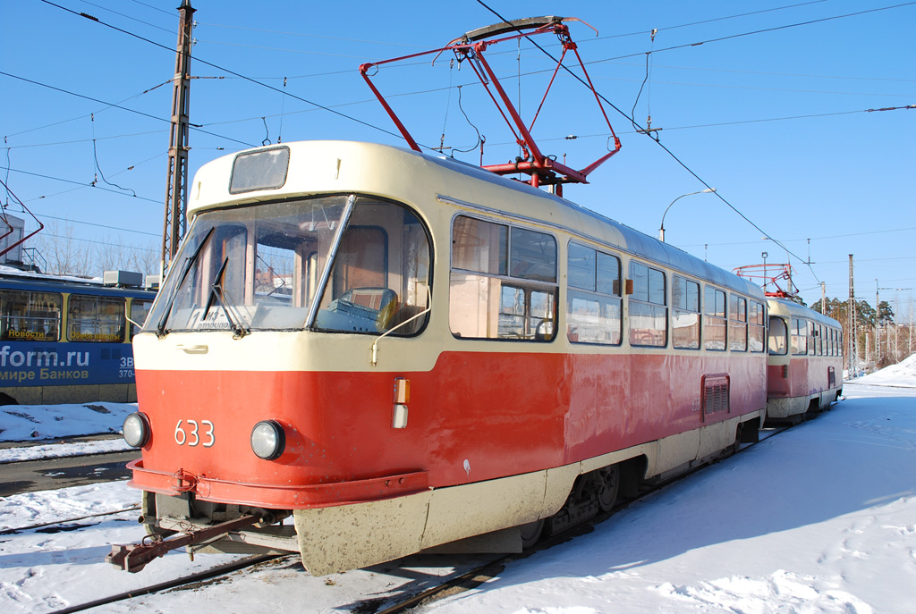 Екатеринбург, Tatra T3SU (двухдверная) № 633