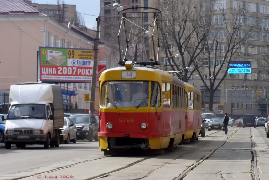 Киев, Tatra T3SU № 5769