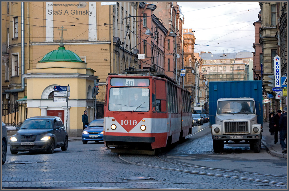 Санкт-Петербург, ЛВС-86К № 1019