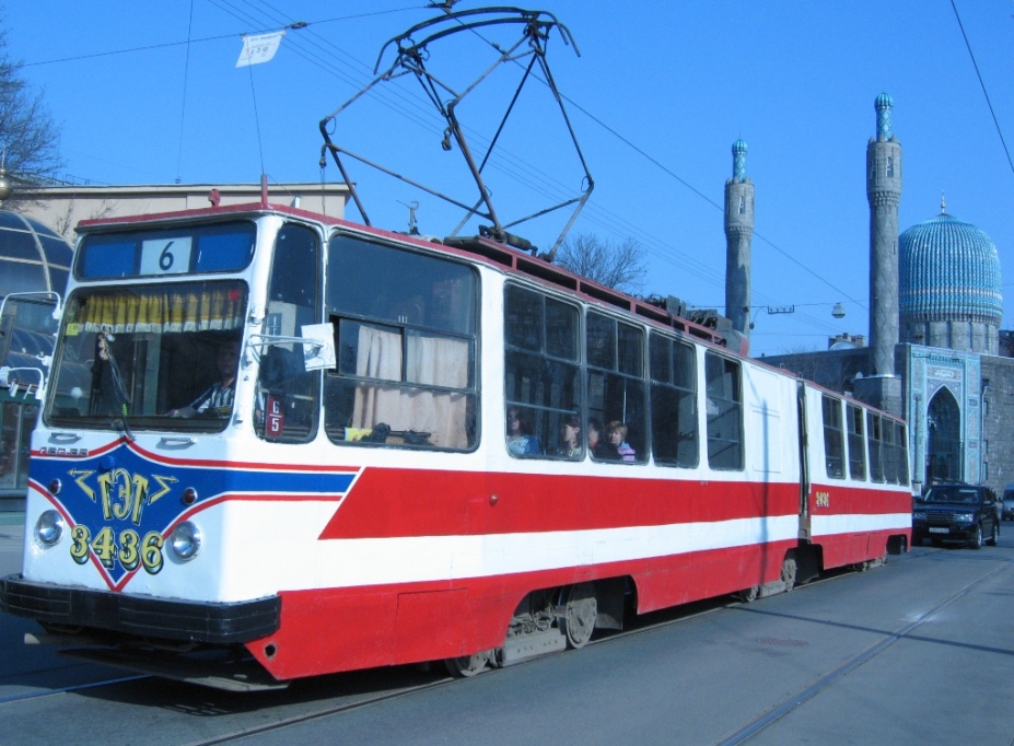 Санкт-Петербург, ЛВС-86К № 3436 Санкт-Петербург, ЛВС-86К № 3436