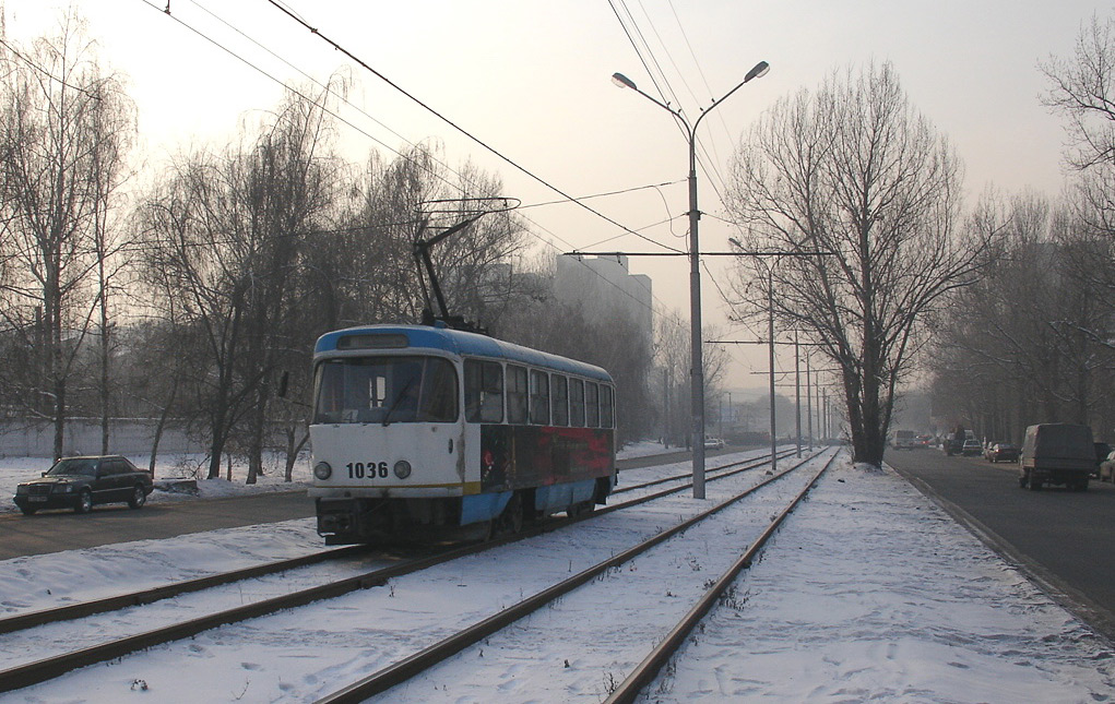 Алматы, Tatra T3D № 1036