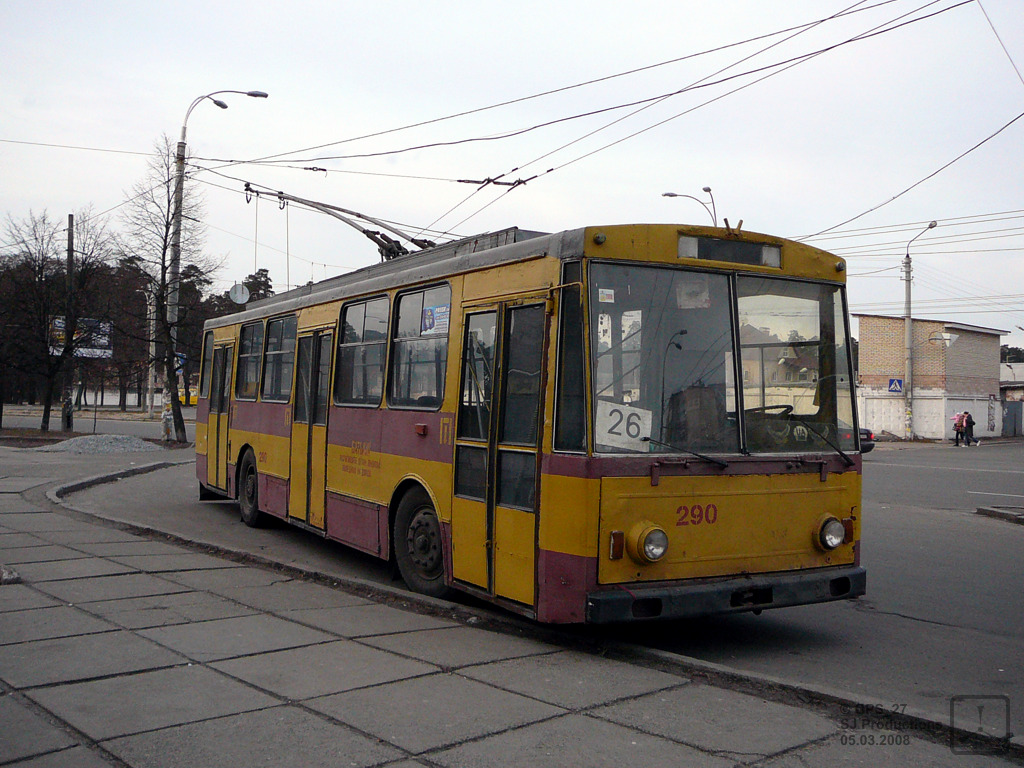 Киев, Škoda 14Tr02 № 290