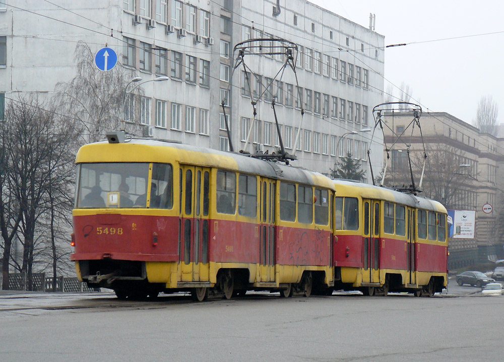 Киев, Tatra T3SU № 5498