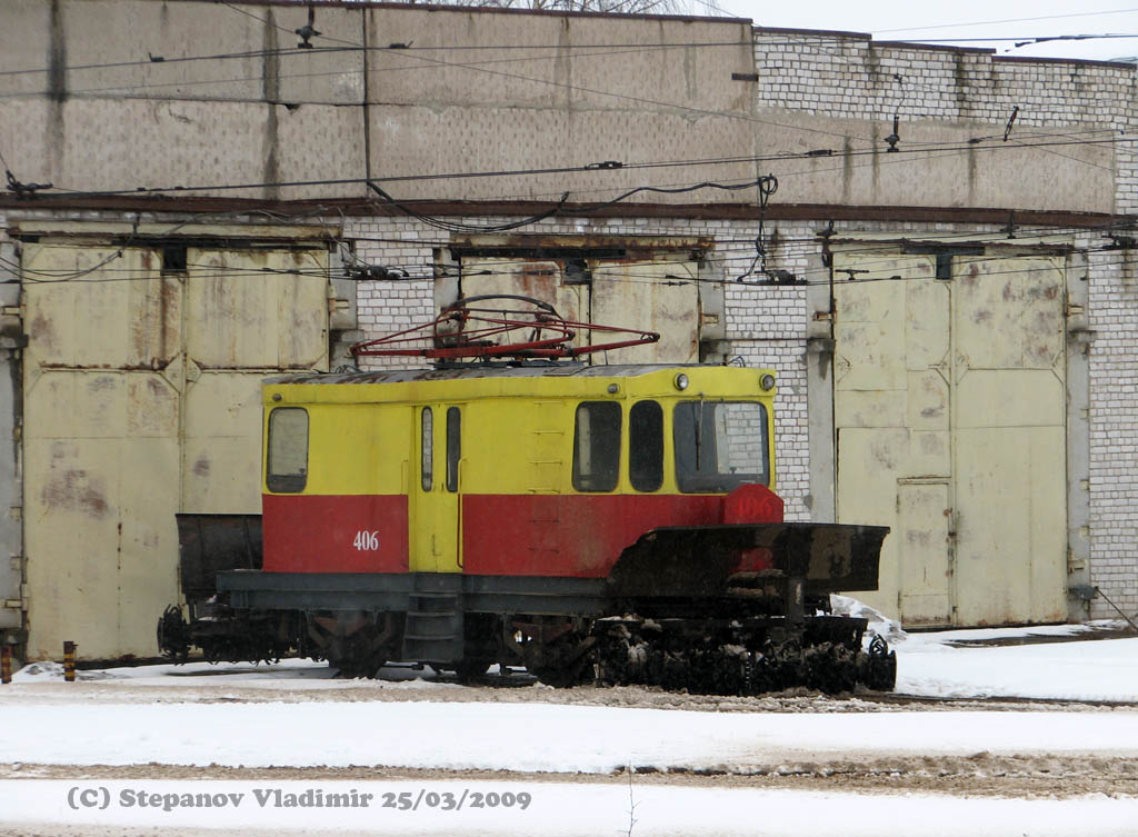 Тверь, ГС-4 (КРТТЗ) № 406; Тверь — Служебные трамваи и специальная техника Тверь, ГС-4 (КРТТЗ) № 406; Тверь — Служебные трамваи и специальная техника