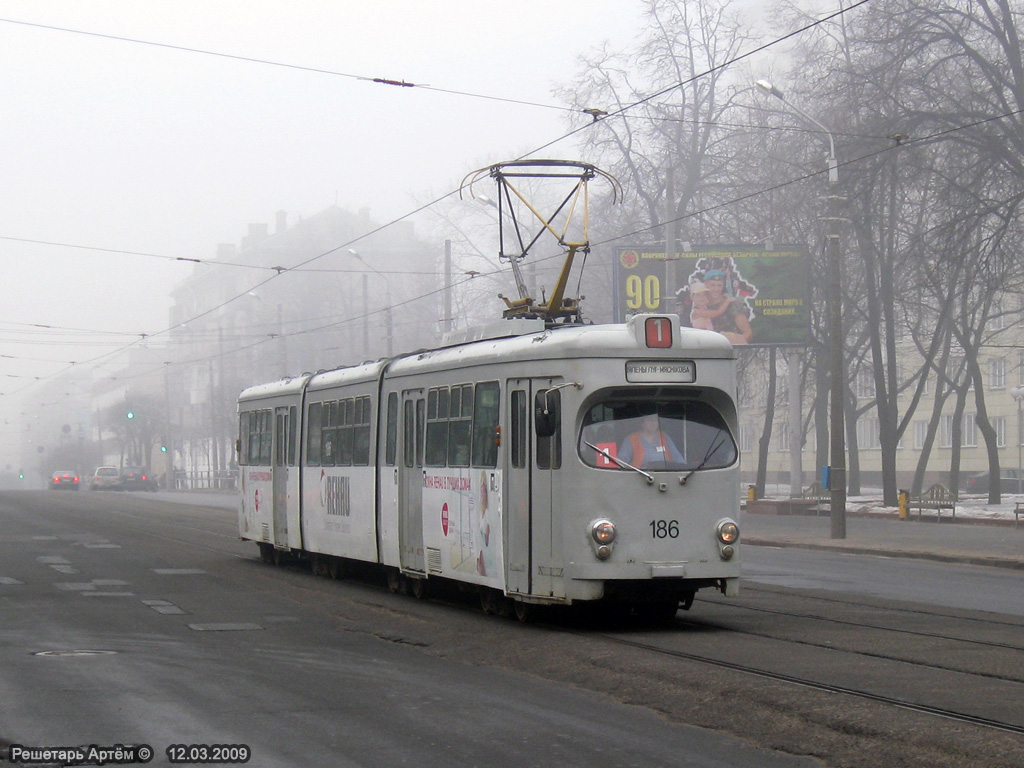 Минск, DWM GT8-D № 186