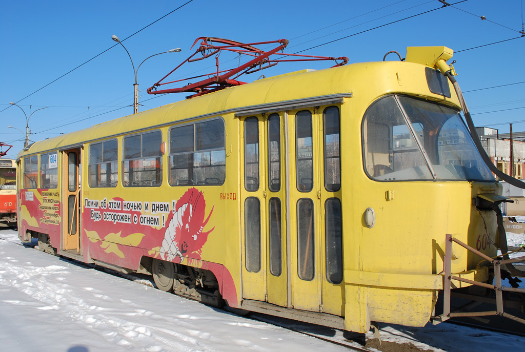 Екатеринбург, Tatra T3SU № 604