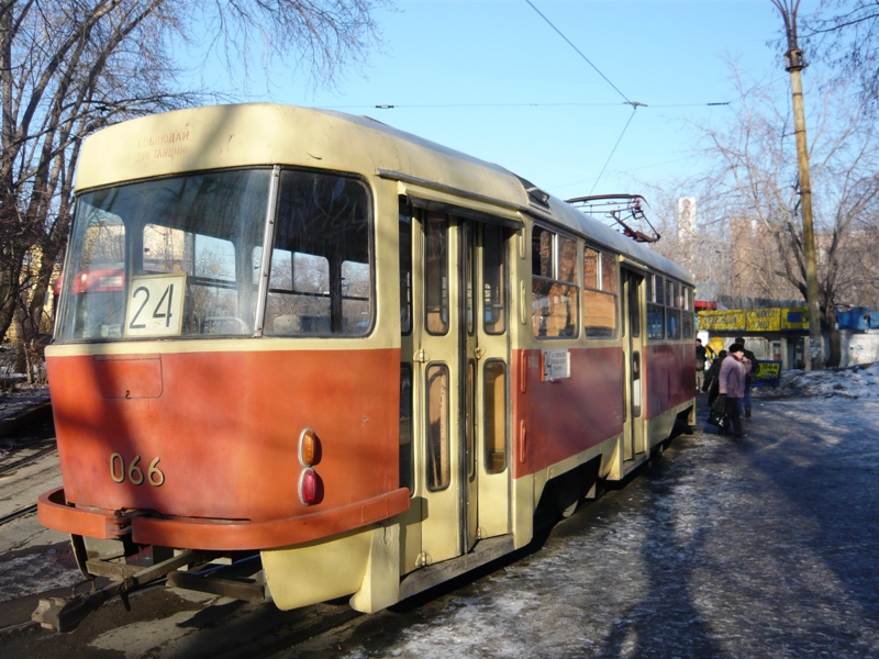 Екатеринбург, Tatra T3SU (двухдверная) № 066