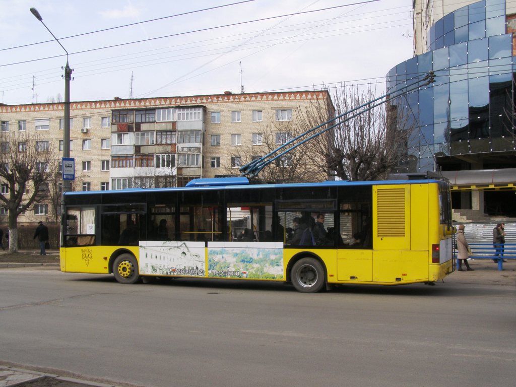 Черновцы, ЛАЗ E183D1 № 344