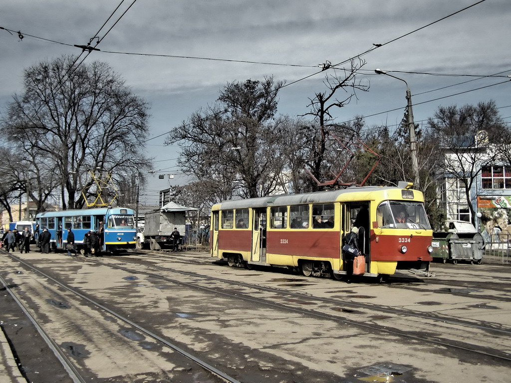 Одесса, Tatra T3SU № 3334