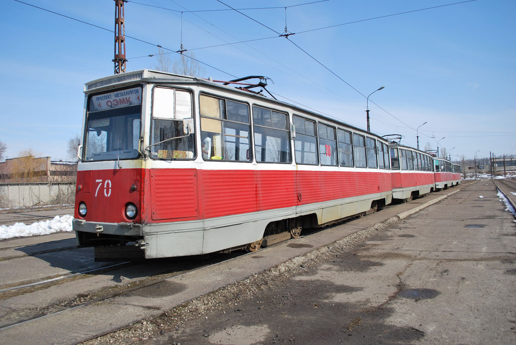 Старый Оскол, 71-605 (КТМ-5М3) № 70 Старый Оскол, 71-605 (КТМ-5М3) № 70