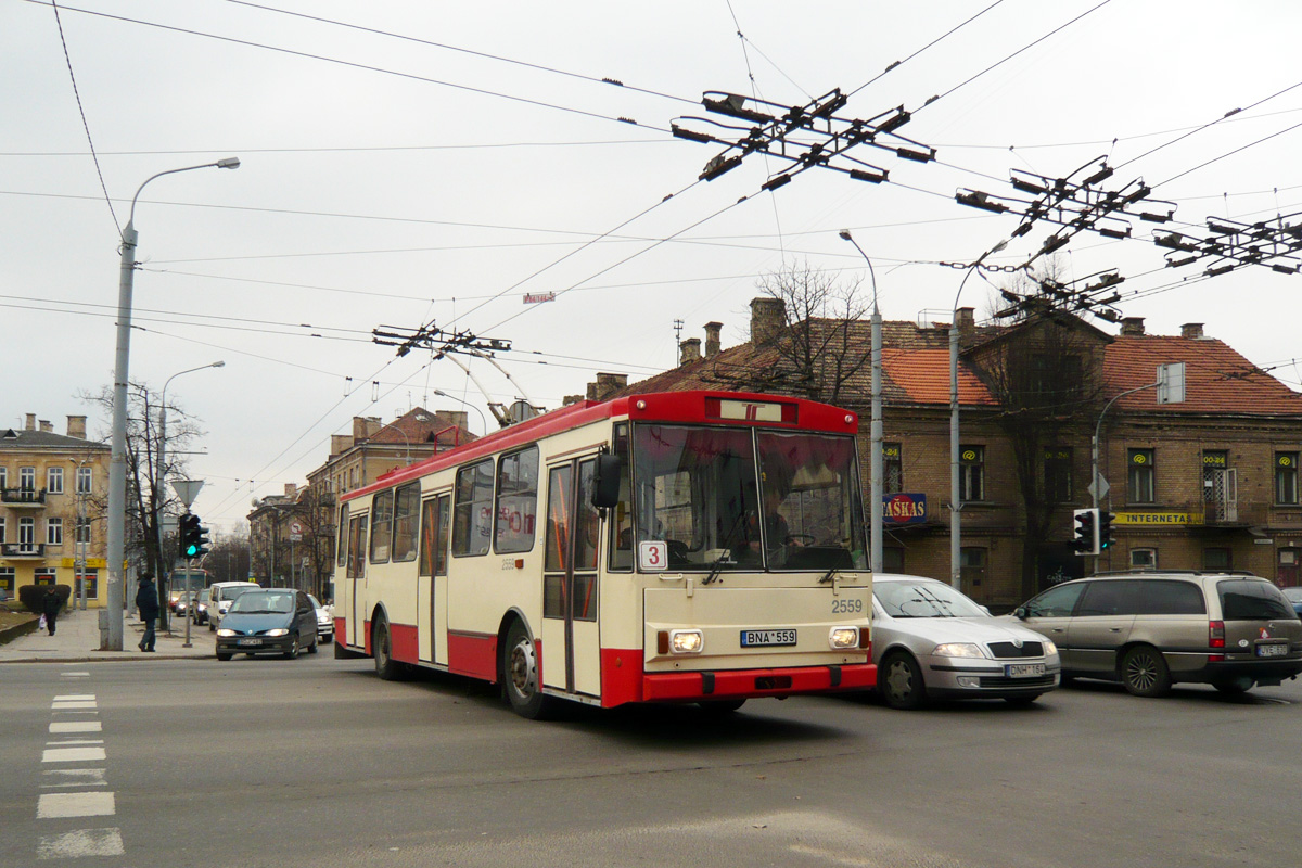 Вильнюс, Škoda 14Tr89/6 № 2559