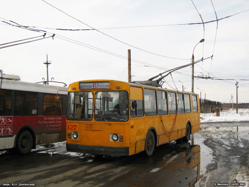 Twer, ZiU-682G [G00] Nr 127; Twer — Trolleybus terminals and turning rings