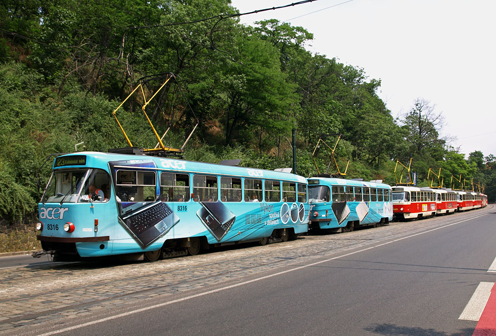 Prague, Tatra T3R.P # 8316 Prague, Tatra T3R.P # 8316