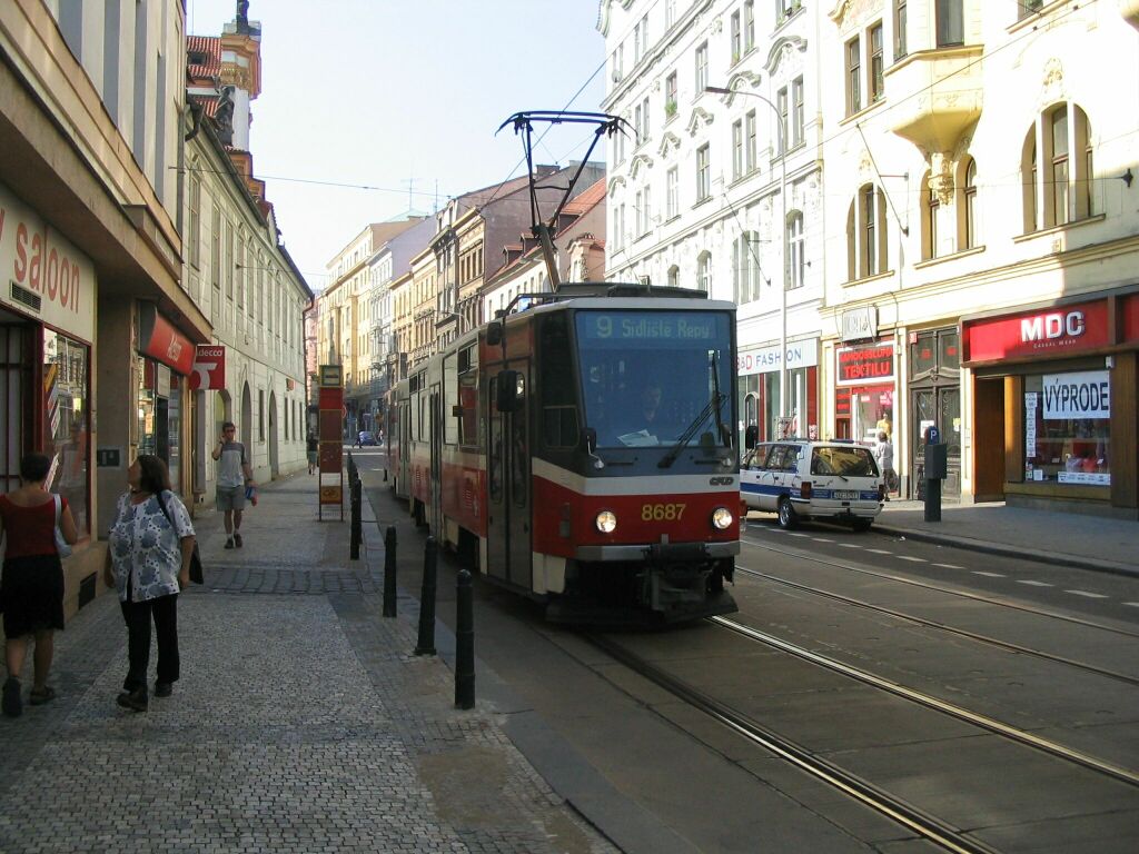 Прага, Tatra T6A5 № 8687