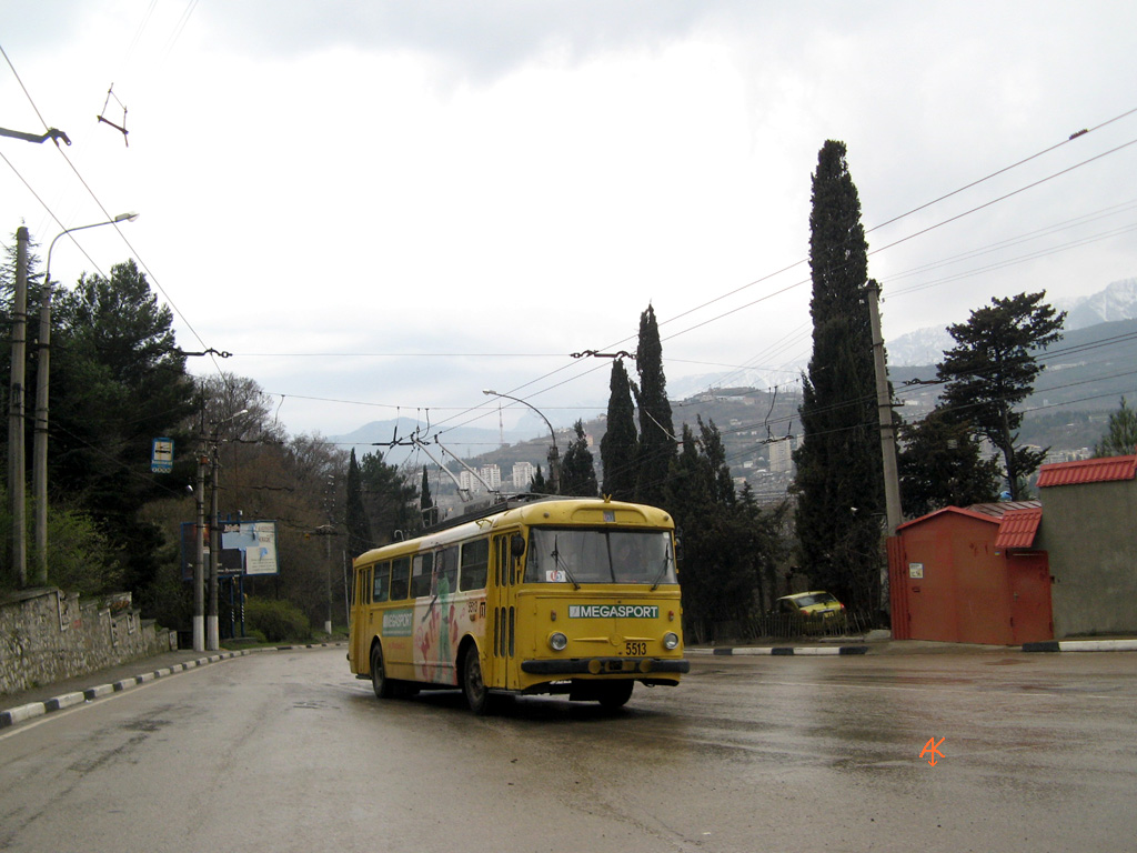 ყირიმის ტროლეიბუსი, Škoda 9Tr19 № 5513