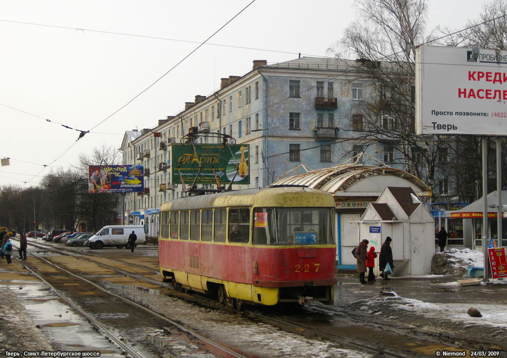 Тверь, Tatra T3SU № 227
