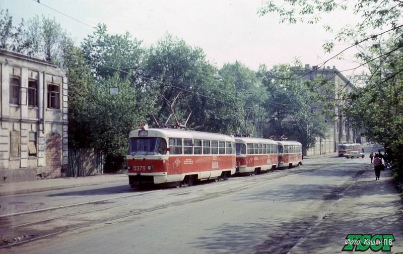 Москва, Tatra T3SU № 5379