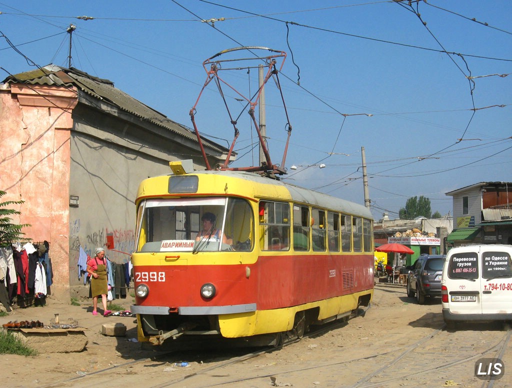 Одесса, Tatra T3SU № 2998