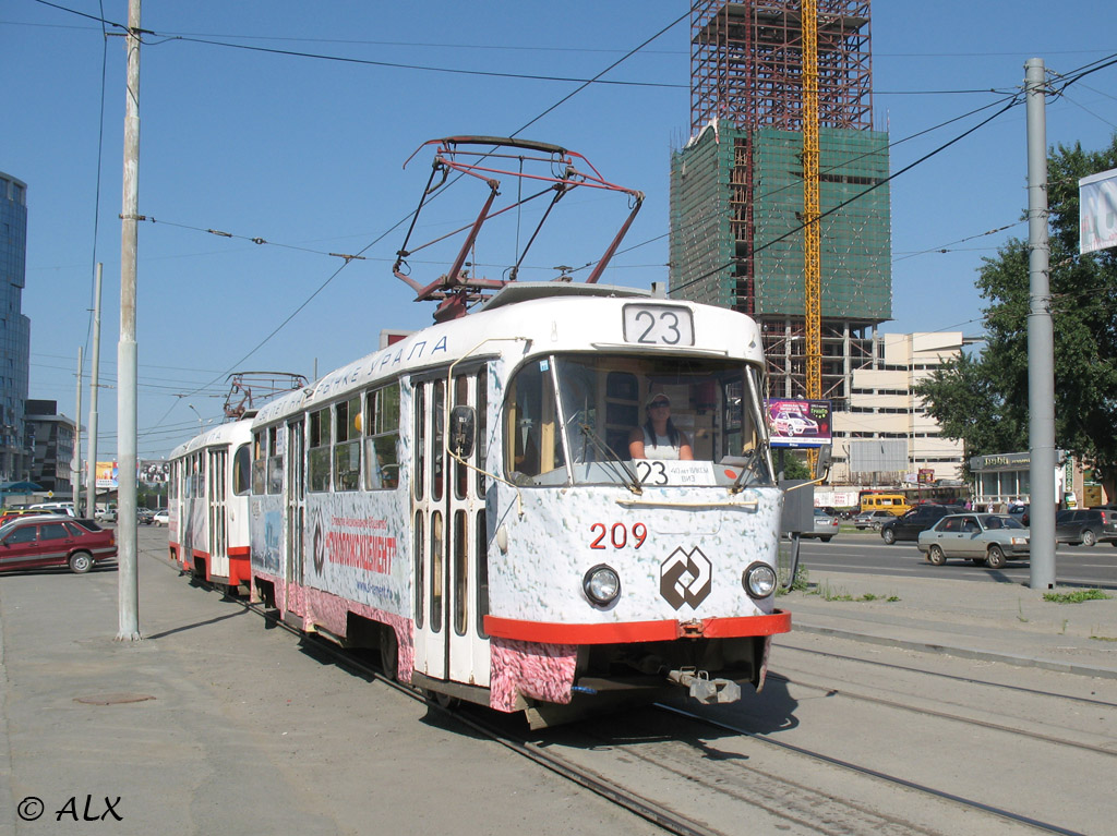 Екатеринбург, Tatra T3SU № 209