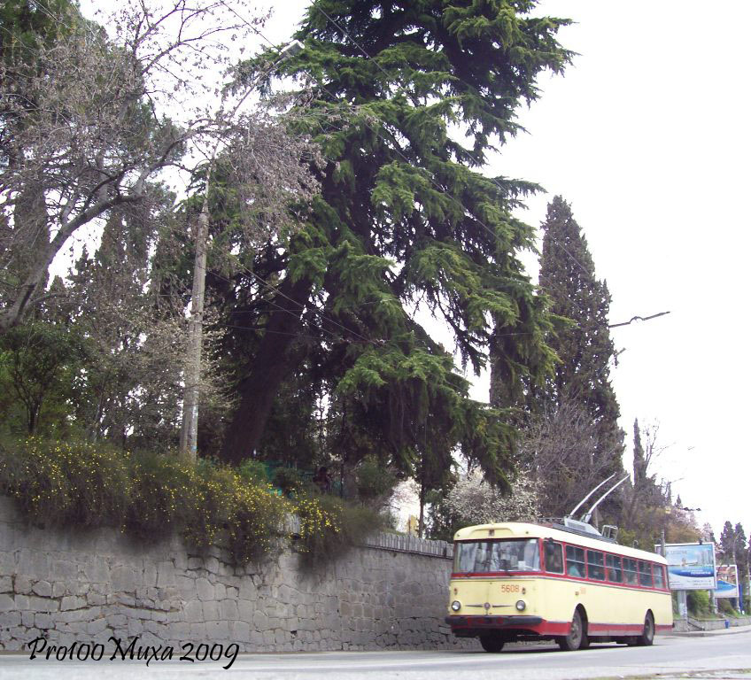 克里米亚无轨电车, Škoda 9Tr24 # 5608